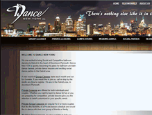 Tablet Screenshot of dancenewyork.com